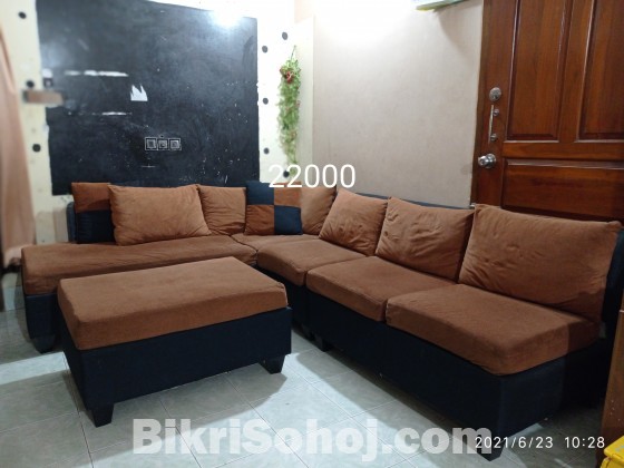 American style devan sofa set